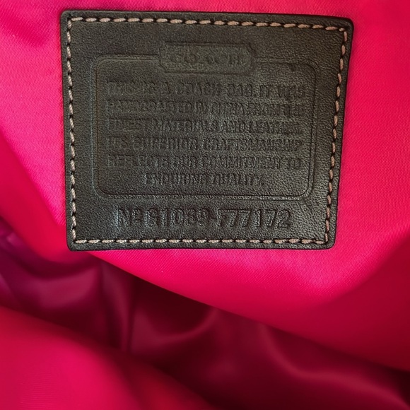 PRISTINE Coach Tartan Large Backpack - Picture 16 of 16